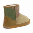 thumbnail image 3 of Emu Australia Little Kids Wallaby Mini Patchwork Chestnut Booties K13105.CHES<span> - </span>12K (Unisex), 3 of 4