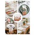 thumbnail image 4 of Pastoral Botanical Cloth Napkins Washable Set of 4, Watercolor Spring Summer Flowers Reusable Dinner Table Napkins Cloth Bulk for Weddings Kitchen Restaurants Hotel Events Parties 20 x 20 Inch, 4 of 9