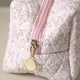 thumbnail image 2 of Bolso Cosmético Floral para Mujer Acolchado Algodón Diario Niñas () Rosa, 2 of 6