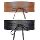 thumbnail image 1 of 2 Pack Women's Wide Belt Soft Faux Leather, 1 of 5