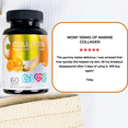thumbnail image 6 of LIVS Marine Collagen Peptides Gummies for Women & Men, Hydrolyzed Supplement for Skin & Joints, Natural Orange Flavor, 60 Count with 30 Servings, 6 of 8