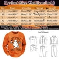 thumbnail image 4 of toraway Chandails en Molleton pour Hommes Col Rond Grande Taille Sweat à Capuche Mode Logo Imprimé Vêtements Tops Chandails en Molleton Surdimensionnés S, 4 of 4