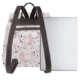 thumbnail image 3 of Ratiio Cute Piggy Ballerina Pattern Womens Backpack Purse Leather Backpack Purse for Women Travel Fashion Backpack Designer Ladies Shoulder Bags, 3 of 4