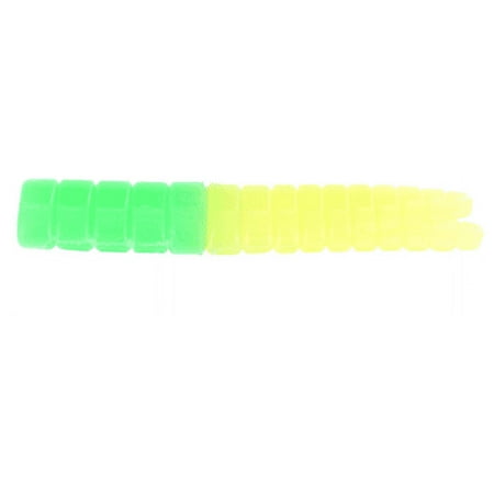 Leland Lures 1 3/4 Crappie Magnets - Chartreuse Glow 15 pack Multi-Colored