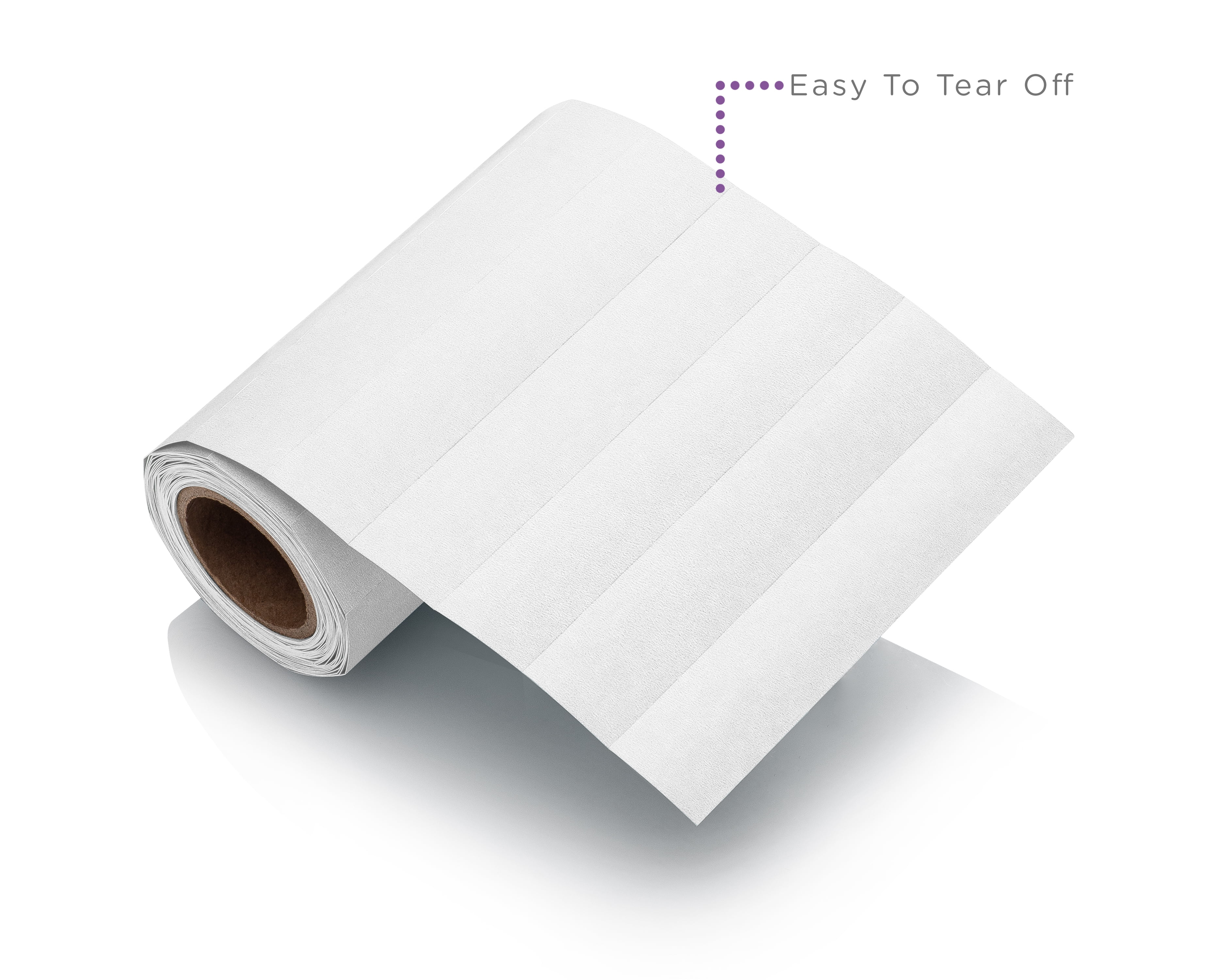 Carstens - White 1.5-4 Inch Binder Spine Insert Cards, 5.25 x 1 Inch, Roll of 200 (1696 Series) - Ideal for 1.5-4 Inch Spine Insert Adhesive Pockets