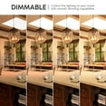 thumbnail image 4 of Luxrite LED Chandelier Light Bulbs, E12 Led Bulb Dimmable, 40 Watt Equivalent, 2700K Warm Whit, 360lm, UL Rated, 24 Pack, 4 of 5