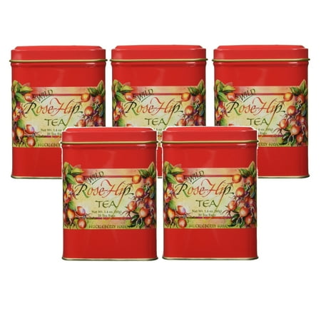 Huckleberry Haven Wild Rose Hip Tea Tin 20 Bags 5 Pack Huckleberry Haven Wild Rose Hip Tea Tin 20 Bags 5 Pack Com