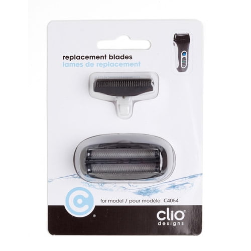 Clio Designs Clio proSHAVE Dual Foil Shaver Replacement Blades For
