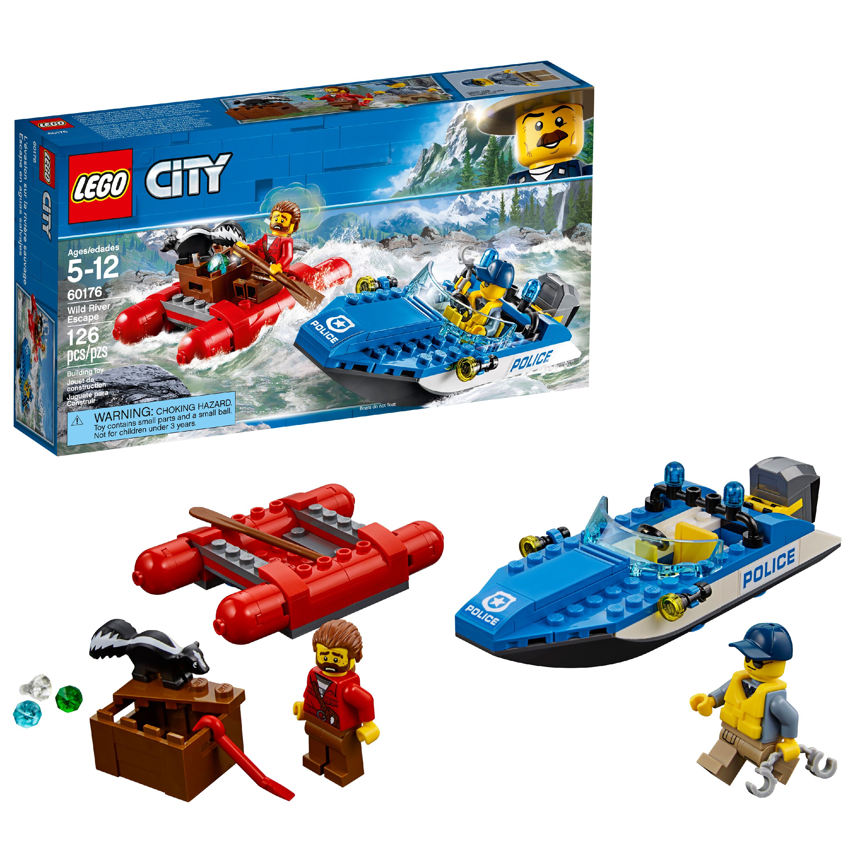 LEGO City Wild River Escape Bu...