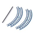 thumbnail image 4 of RGB LED Light, Stable Display Serial Port RGB Ring Wall Clock Light High Brightness WS2812 Chip  for DIY, 4 of 7