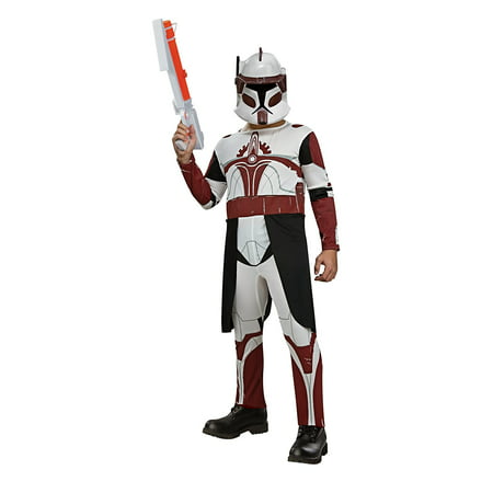 Star Wars Clone Wars Clone Trooper Child's Commander Fox Costume, Large, Star Wars Clone Wars Clone Trooper Child's Commander Fox Costume,.., By