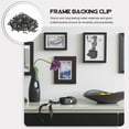 thumbnail image 5 of WASHWEPE 160Pcs Set Photo Frame Fixing Clips for Hanging Art with Rectangular Clips, 5 of 5