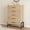 4#, variant on EastVita 6 Drawer Dresser Storage Cabinet with Sturdy Metal Base Natural Wood