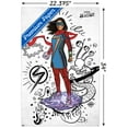thumbnail image 3 of Marvel Ms. Marvel - Doodles Wall Poster, 22.375" x 34", 3 of 6