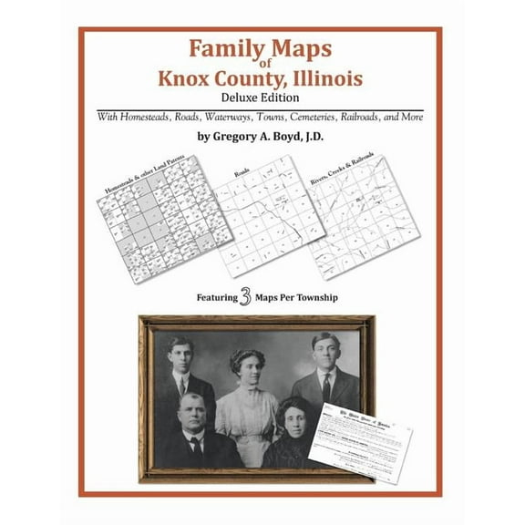 Family Maps of Knox County, Illinois