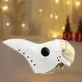 thumbnail image 1 of BELOVING Bird Long Nose Costume Unique for Stage Performance Cosplay Dressing up white, 1 of 10