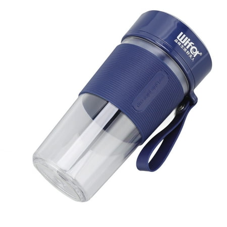 

Electric Juicer Cup 1 Key Operation Handheld Portable Juicer 300ml For Office For Home For Travelling Blue Pink