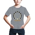 thumbnail image 1 of B91xZ T-Shirt Athlétique pour Garçons Manches Courtes Col Rond Dégradé, Gris 3-4 Ans, 1 of 4