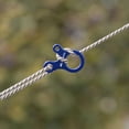 thumbnail image 3 of 10x hebillas de cuerda para tienda de campaña al aire libre, sujetador tensor (azul), 3 of 9