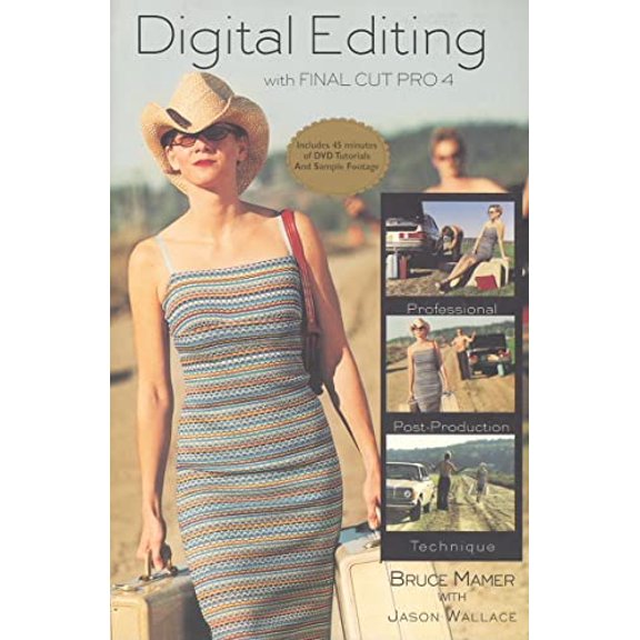 Pre-Owned Digital Editing with Final Cut Pro 4: Professional Post-Production Technique, 9780941188913, 0941188914, Paperback, Book and CD-ROM edition