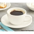 thumbnail image 2 of Soro Essentials- Set of 36 Ceramic 7 oz. American White Empress Low Cup Ivory Color- Rolled Edge China Coffee Cup Perfect for Coffee Tea Milk Latte Hot Chocolate, 2 of 5