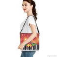 thumbnail image 5 of Eheartsgir Crossbody Bag for Women, Christmas Bell Piano Multi Pockets Bucket Crossbody Bag for Travel Work, PU Material Shoulder Bag, 5 of 6