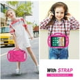 thumbnail image 4 of AVAWO Kids Case for iPad 6th/5th Generation 9.7 inch 2018/2017 - with Shoulder Strap, Shockproof Handle Stand Case for iPad 9.7 inch 5 & 6th Gen & iPad Air / Air 2 - Rose, 4 of 9