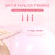 thumbnail image 4 of Recortadora de vello facial HEBECA FT3001 3 en 1 para mujer rosa, 4 of 7