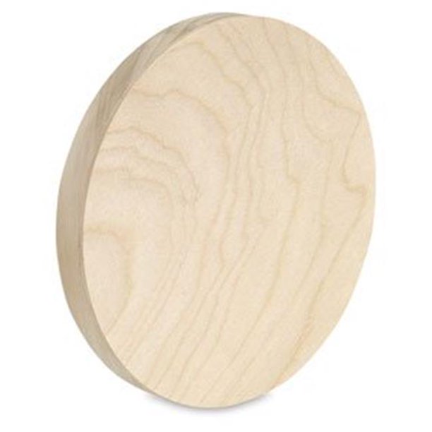 American Easel Wood Painting Panel 8'' x 7/8'', Round Panel Walmart