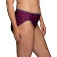 thumbnail image 3 of Women's Vanity Fair 13108 Illumination Hi-Cut Brief Panty (MOODY BLUE 8), 3 of 5