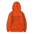 thumbnail image 5 of MIASHUI Chandail en Molleton Filles Hauts Enfants Garçon Fille Pulls Graphiques Vêtements, Orange, 2-3 Ans, 5 of 5