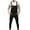 Black, variant on Hvyesh Casual Streetwear Polyester, Overalls (Men's M)