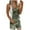 Camouflage, variant on FAVIPT Sleeveless Denim Rolled Up Jean Shorts Overalls (Women's)