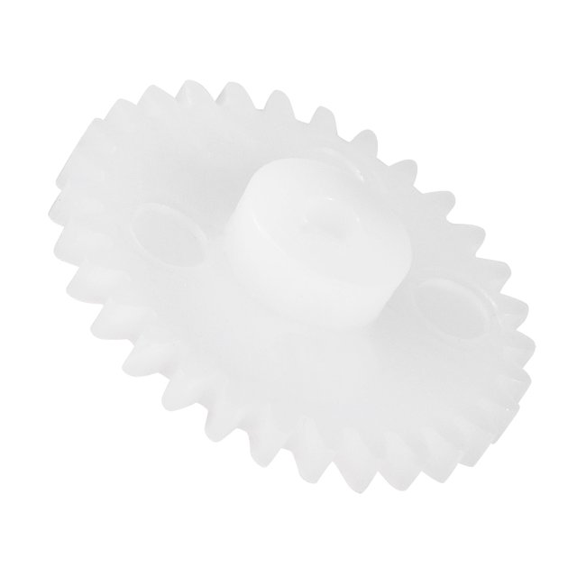 Unique Bargains 30Pcs 302A Plastic Gear Toy Accessories with 30 Teeth for DIY Car Robot Motor