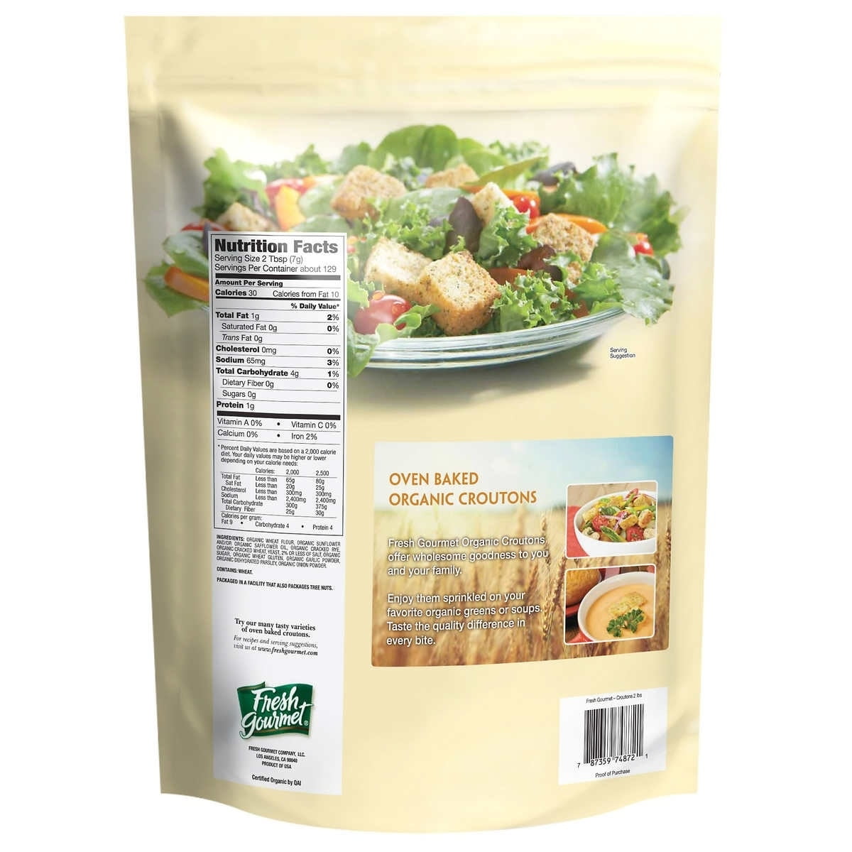Save on Nature's Promise Organic Croutons Seasoned Order Online