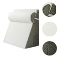 thumbnail image 6 of Wedge Pillow Backrest Cushion Waist Support with Removable Knitted Cotton Cover for Bed Rest and Leg Elevation, 6 of 9