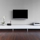 thumbnail image 4 of Soporte de TV compatible con Apple TV 2.º, 3.º, 4.º, 5.º y 6.º con soporte para control remoto blanco, 4 of 8