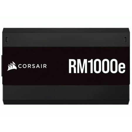 CORSAIR - RMe Series RM1000e 80 PLUS Gold Fully Modular Low-Noise ATX 3.0 and PCIE 5.0 Power Supply - Black