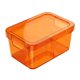 thumbnail image 1 of Caja de almacenamiento a prueba de humedad con tapa, diseño transparente, organizador apilable, contenedor de plástico duradero para uso doméstico., 1 of 8
