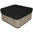 thumbnail image 1 of 1 Pce Housse Imperméable en Polyester pour Spa Carré Housses de Spa Extérieur Housse pour Spa Carré, 1 of 5