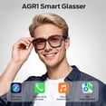 thumbnail image 2 of Gafas Inteligentes Oraolo Gafas de Sol Polarizadas con Bluetooth Color Marrón, 2 of 7