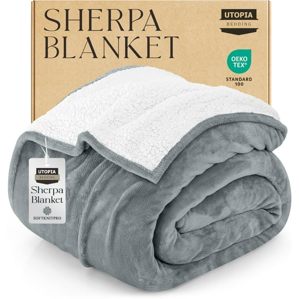 Manta Utopia Bedding Sherpa California King 259x244 cm
