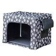 thumbnail image 4 of FITYLE Large Stray Cats Shelter Feral Cats Warm House Rainproof Windproof Easy to Assemble Comfortable Homeless Pet Tent Dog Kennels C, 4 of 9