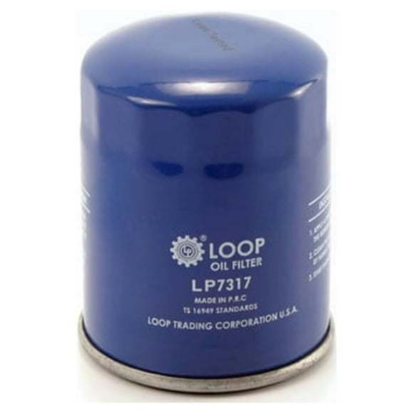 LOOP Engine Oil Filter LOP-LP7317 for Car Honda Civic CR-V Subaru Acura Mitsubishi Accord Nissan Odyssey Forester Pilot Crosstrek Outback RDX Fit HR-V MDX Impreza Outlander RVR Lancer Ridgeline TL TLX