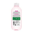 thumbnail image 3 of Garnier Micellar Water, Face Cleanser & Makeup Remover, with Rose Water and Glycerin, 3 of 9