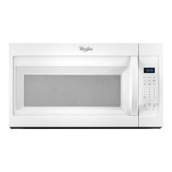 Whirlpool WMH31017FW - Microwave oven - over-range - 1.7 cu. ft - 1000 W - white