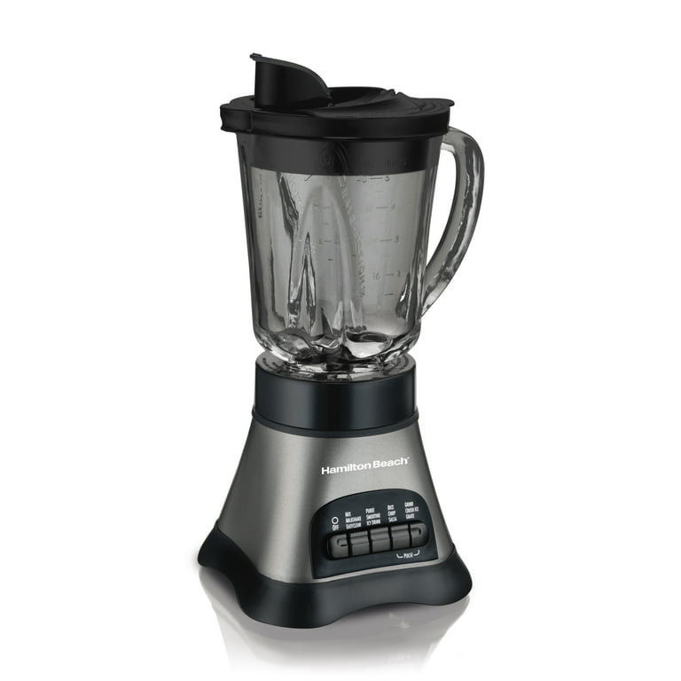 Hamilton Beach Wave Crusher Blender with 40 oz Glass Jar and