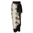 thumbnail image 3 of 2 piezas de traje de baño de playa para mujer con cordones y vestido para deportes acuáticos (L negro) Sywqhk Para Estrenar, 3 of 4