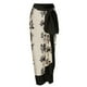 thumbnail image 3 of Traje de baño de playa Mujer con cordones y vestido para deportes acuáticos (2XL) Negro 2 piezas Wdftyju Para Estrenar, 3 of 4