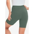 thumbnail image 2 of Woman Within Plus Size Stretch Cotton Bike Short, 2 of 6